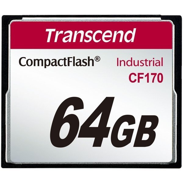 64Gb Cf Card (Cf170), Transcend Information, Mfr#: TS64GCF170